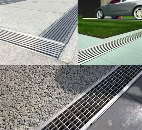 press-locked trench cover